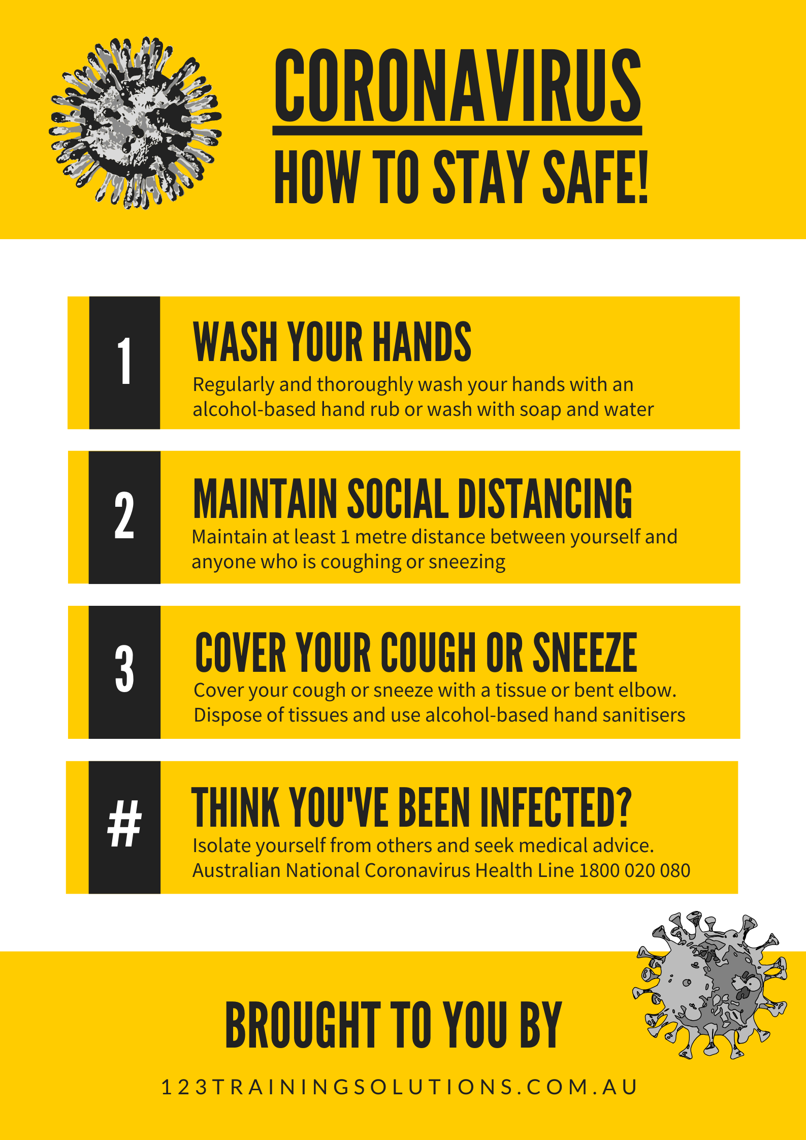 Coronavirus - How to stay safe