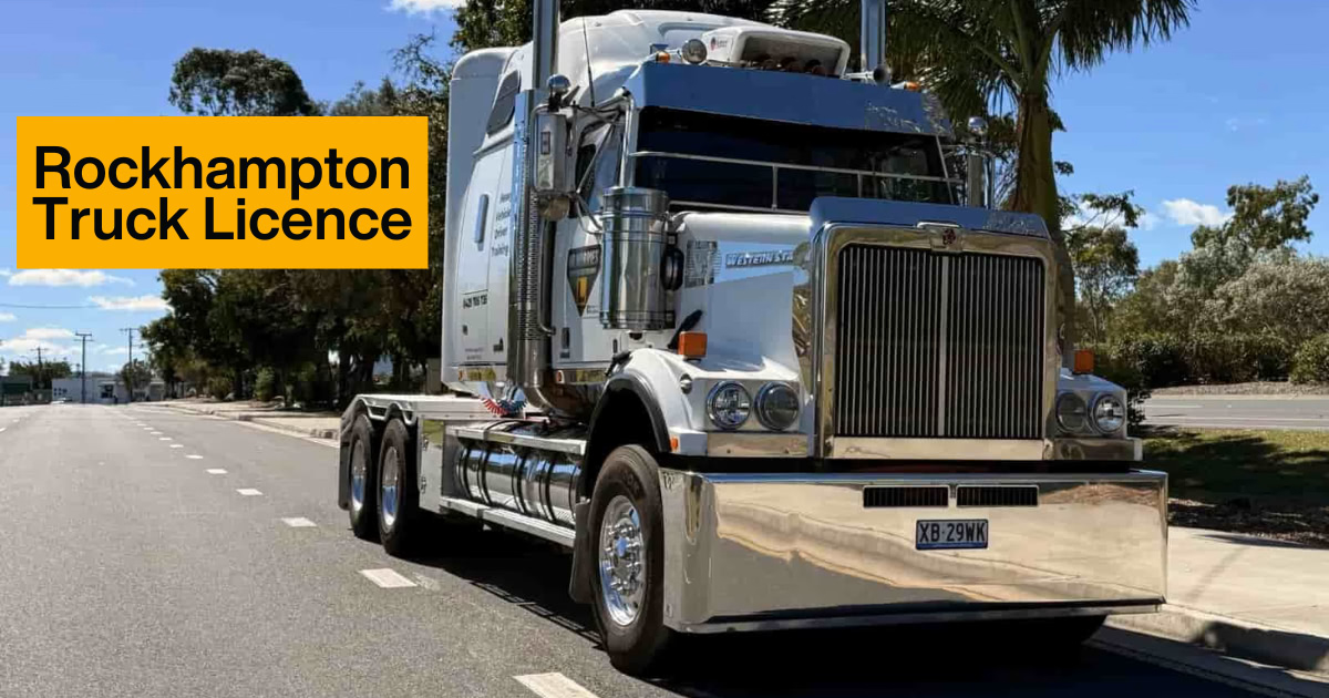 Heavy Vehicle Licence Training Rockhampton